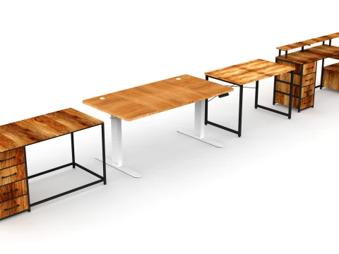 Table collection 3D Model