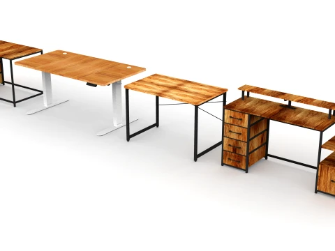 Table collection 3D Model