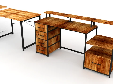Table collection 3D Model