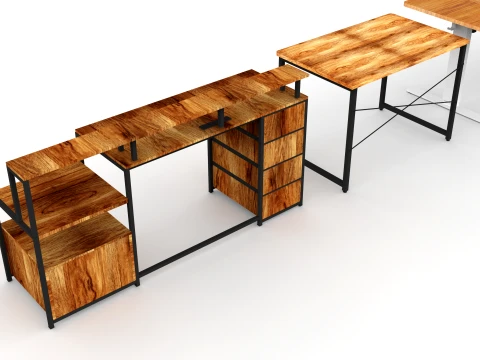 Table collection 3D Model
