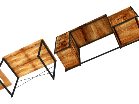 Table collection 3D Model