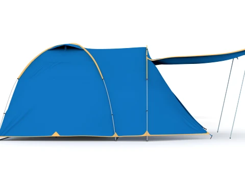Tent collection 3D Model