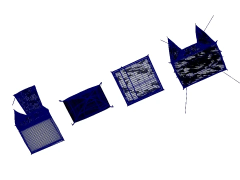 Tent collection 3D Model