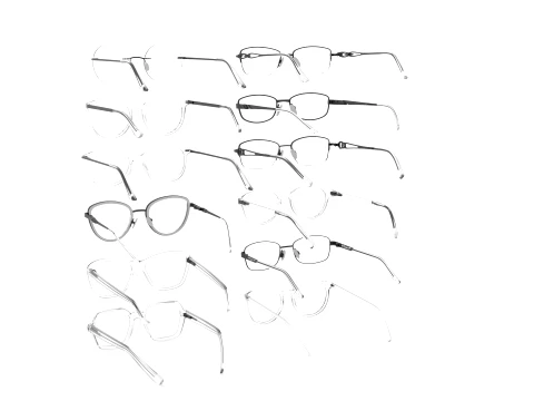 Spectacles Collection 3D Model