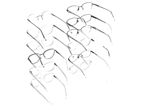 Spectacles Collection 3D Model