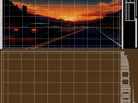 Wall Painting 3D Model