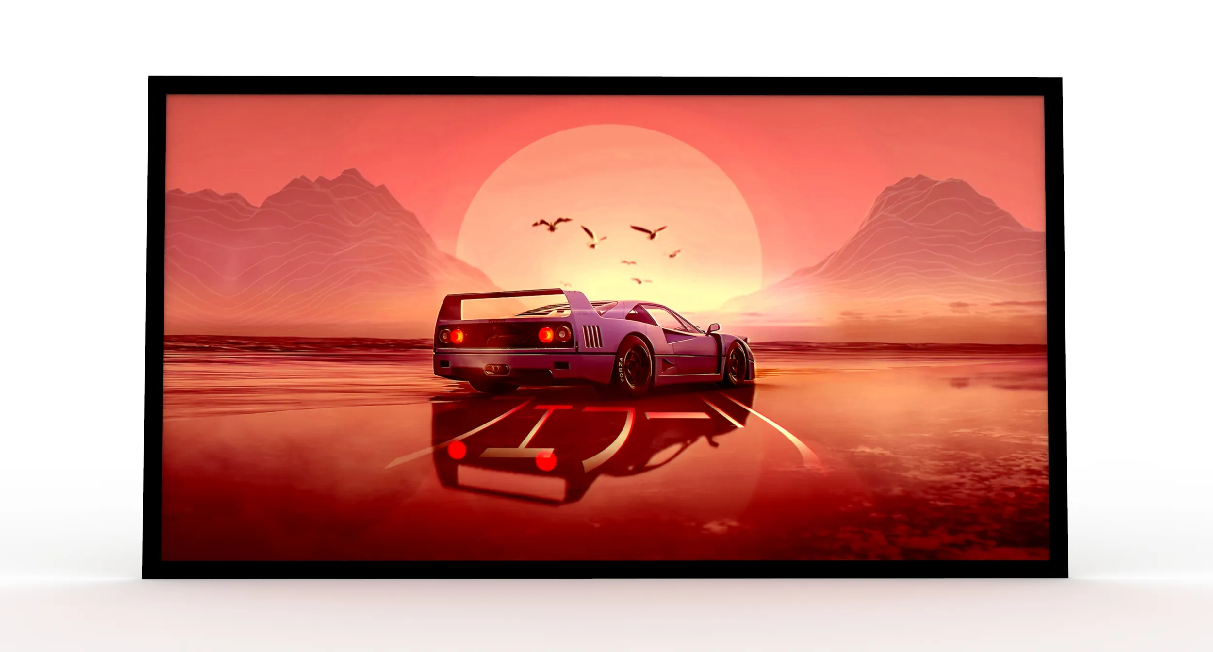 Wall Painting 3D Model .c4d .max .obj .3ds .fbx .stl .blend 