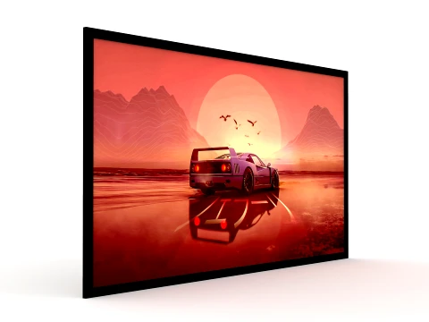 Wall Painting 3D Model