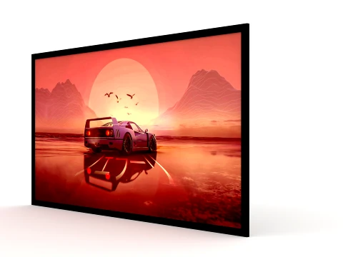 Wall Painting 3D Model