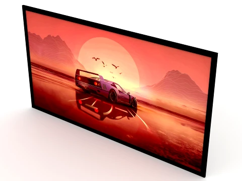 Wall Painting 3D Model