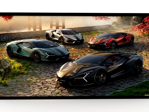 Wall Painting Model 3D
