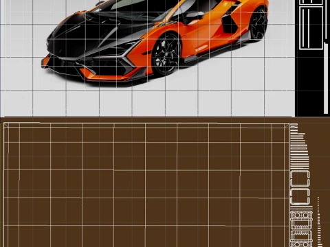 Wall Painting 3D Model