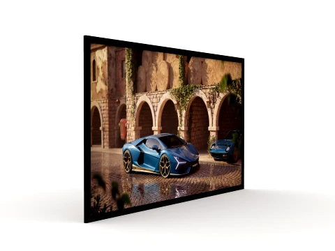 Wall Painting 3D Model