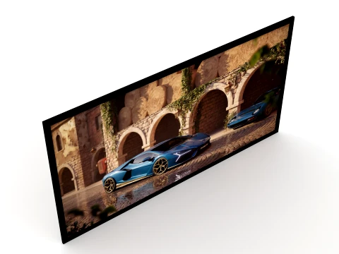 Wall Painting 3D Model