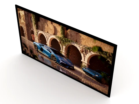 Wall Painting 3D Model