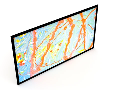 Wall Painting 3D Model