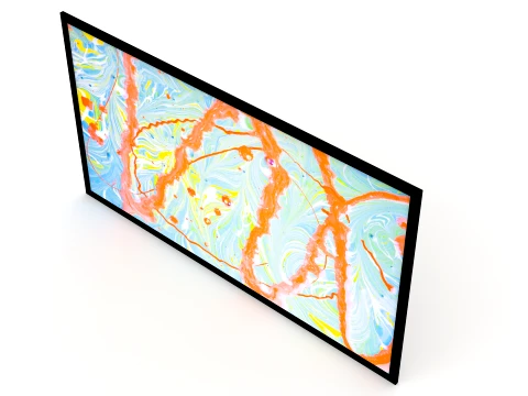 Wall Painting 3D Model