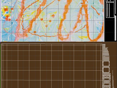 Wall Painting 3D Model