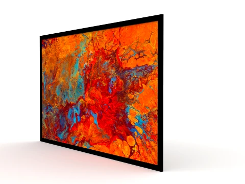 Wall Painting 3D Model