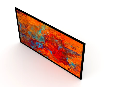 Wall Painting 3D Model