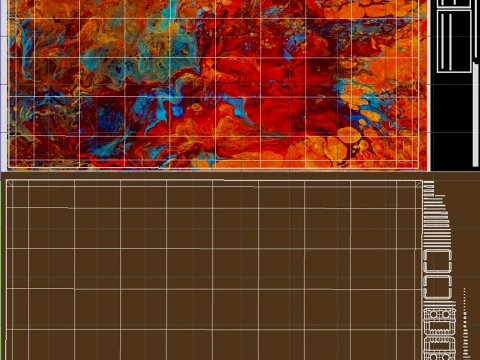 Wall Painting 3D Model