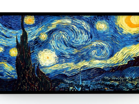 Wall Painting 3D Model