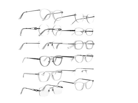 Colecci&oacute;n de gafas Modelo 3D