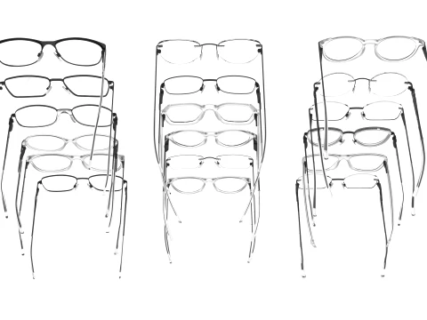 Spectacles Collection 3D Model