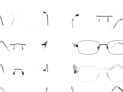 Spectacles Collection 3D Model