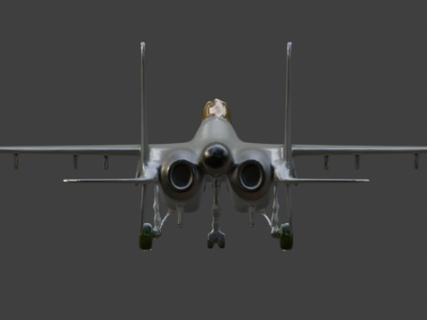 J-11B-Fighter-Jet 3D Model