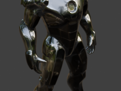 IronMan-Mark-2 3D Model