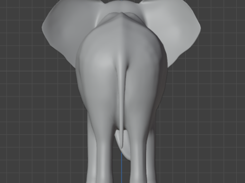 Elephant 3D-Model 3D Model