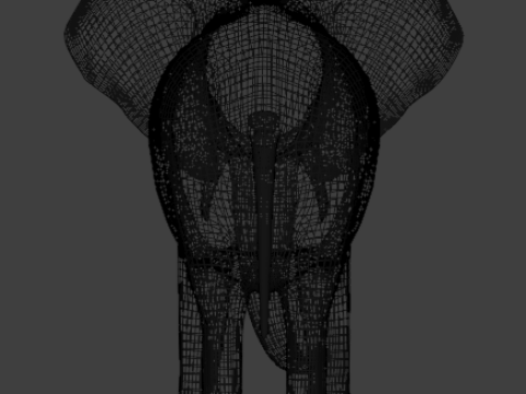 Elephant 3D-Model 3D Model