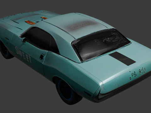 DodgeChallenger 3D Model