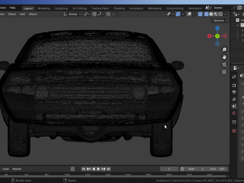 Schiva lo sfidante Modello 3D