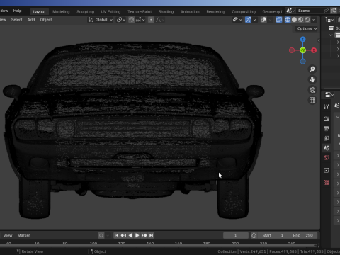 Schiva lo sfidante Modello 3D