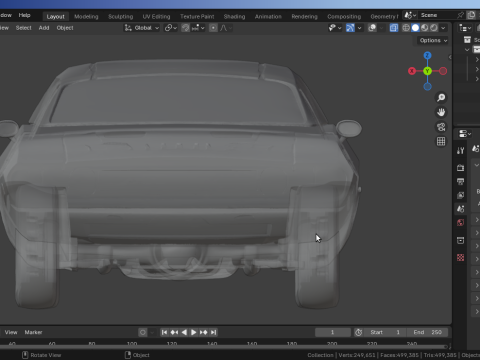 Schiva lo sfidante Modello 3D
