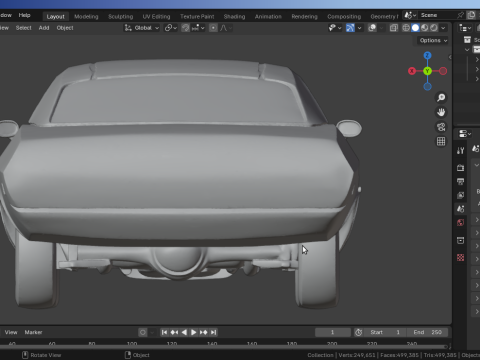 Schiva lo sfidante Modello 3D