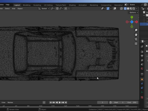 DodgeChallenger 3D Model