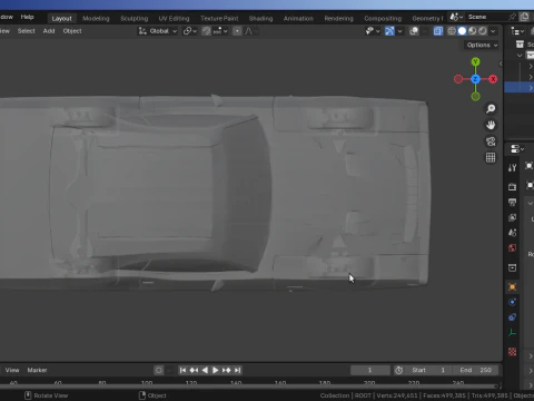 DodgeChallenger 3D Model