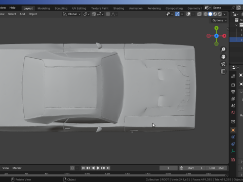 Schiva lo sfidante Modello 3D