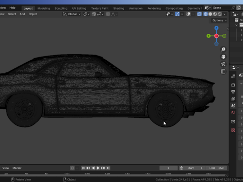 Schiva lo sfidante Modello 3D