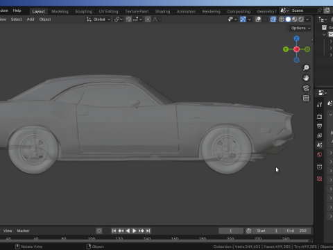 Schiva lo sfidante Modello 3D