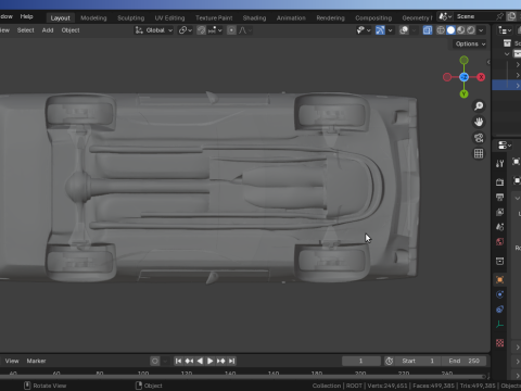 Schiva lo sfidante Modello 3D