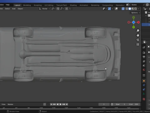 DodgeChallenger 3D Model
