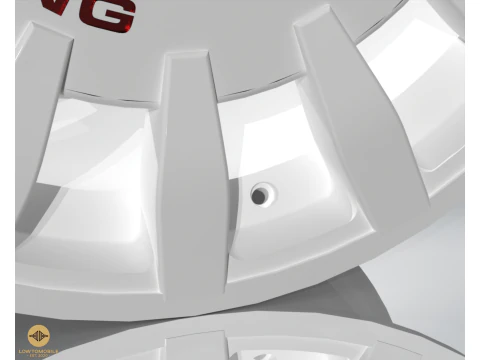 OZ Rallye Racing Wheel 3D Printable Model Scales 110 - 114 - 118 - 132 - 164 3D Model