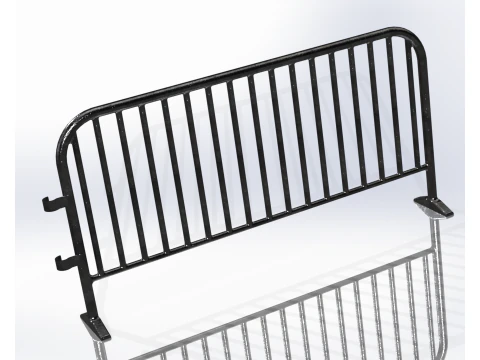 Model Cetak 3D Penghalang Keamanan Sederhana Beberapa Skala Model 3D