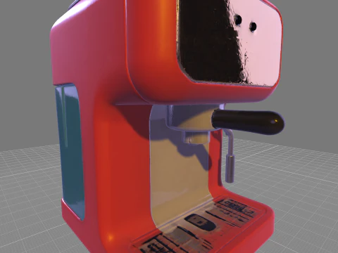 Espresso Machine 3D Model