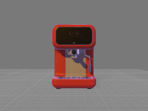 Espresso Machine 3D Model