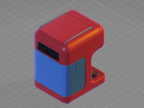 Espresso Machine 3D Model